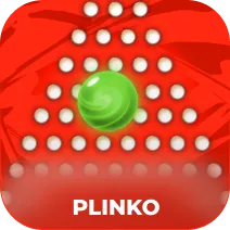 Plinko minigame at MyStake